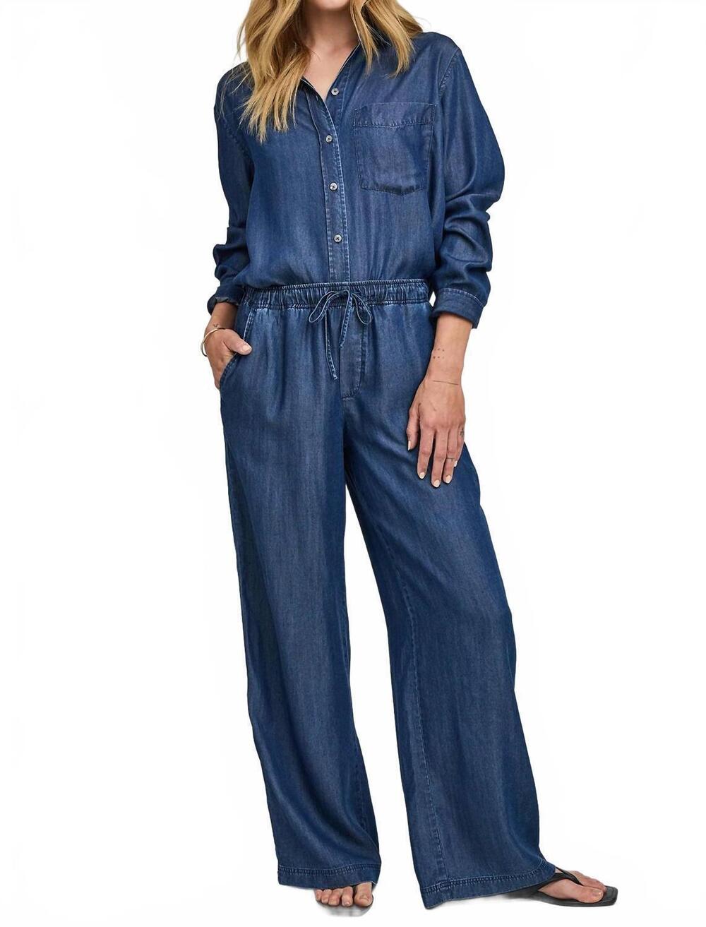 NEW GENTLE FAWN camille pants in dark blue